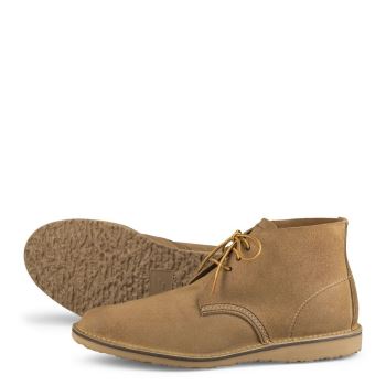 Red Wing Weekender Chukka in Hawthorne Muleskinner Leather Laarzen Heren LichtBruin - 3321